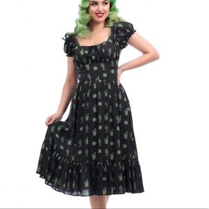 The Carmen Cactus Gypsy dress